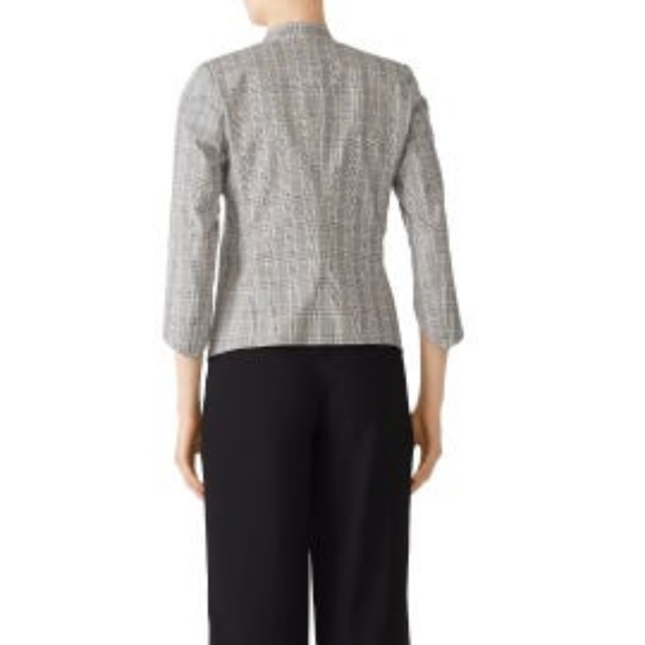 Slate and Willow Grey Plaid Jacket W 2 - Picture 3 of 4